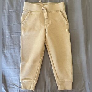 Ralph Lauren Kids Beige Joggers Size 3
